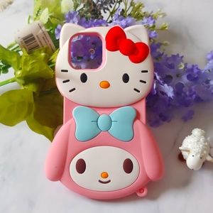 Sanrio Hello Kitty My Melody iPhone Case Silicone